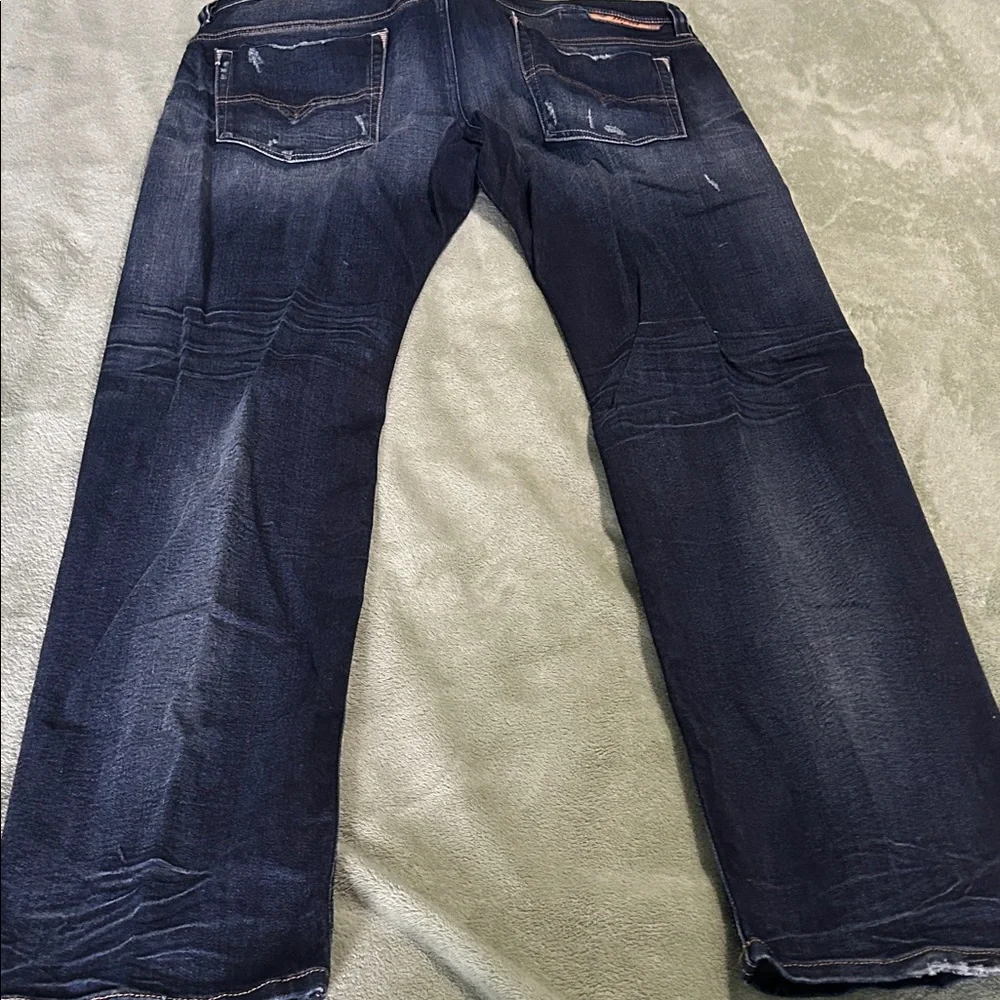 Diesel Dark Blue Slim Jeans - Picture 6 of 6